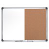 Mastervision Combination Board, Dry-Erase/Cork, 36"Wx48"Lx1/2"H, Multi BVCXA0502170